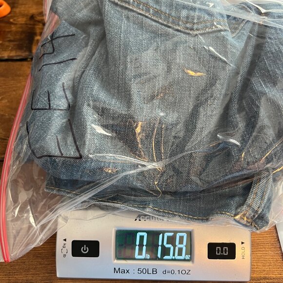 Levis 569 Mens Denim Jean Shorts Size 30 Loose Fit - Picture 11 of 11